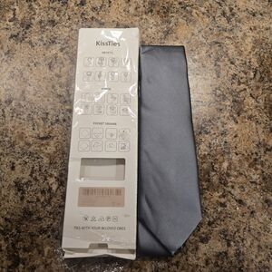 Mens Tie New In Package Grey